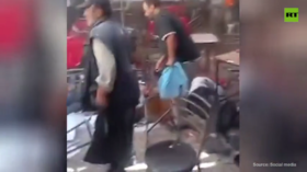 Nine killed in Damascus cafe bombing (EXCLUSIVE VIDEO)
