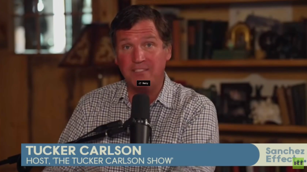 I’m not afraid, I’m a Christian – Tucker Carlson to Rick Sanchez (VIDEO)