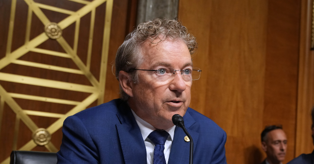 Exclusive — Sen. Rand Paul: Fauci Should Be Charged with Lying to Congress and Destroying Records