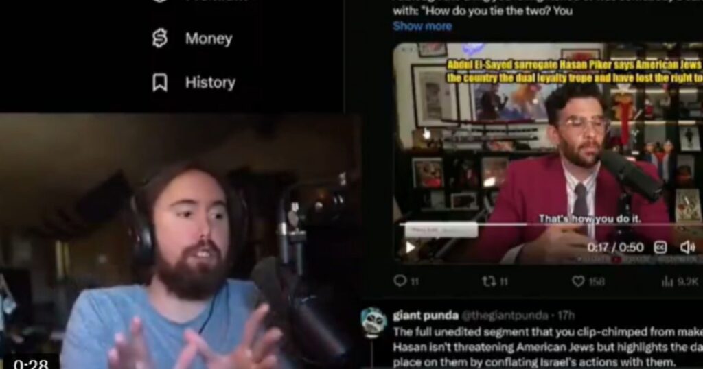 Watch: Dems’ New ‘Anti-Zionism’ Is Really Anti-Semitism, And It Only Takes 30 Seconds for Biggest Game Streamer in the World to Explain It