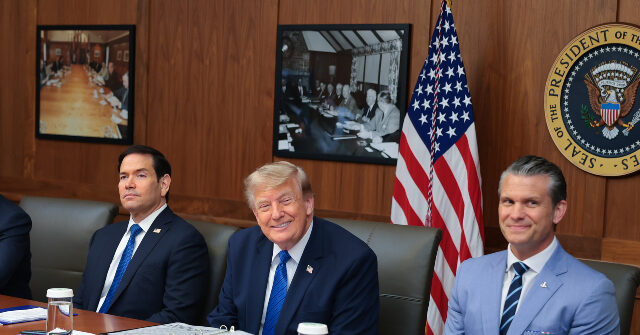 Trump Holds First-of-Its-Kind Televised Camp David Cabinet Meeting