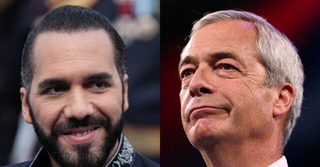 Farage’s Reform Party Opens Talks With Bukele to Send Migrant Criminals from Britain to El Salvador