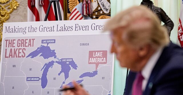 President Trump Changes Name of Lake Ontario to ‘Lake America’