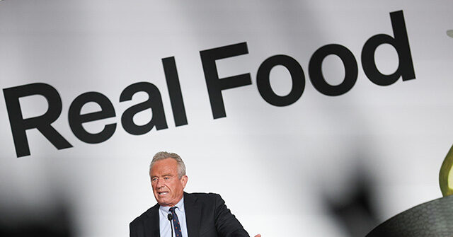 RFK Jr.: Sales Growth of Real Food Outpaced Ultra-Processed Foods ‘for the First Time,’ by 7 Percent