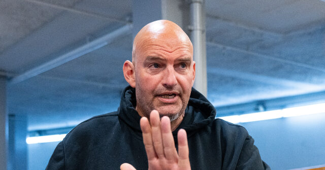 Fetterman Confirms He Has No Intention of Leaving Democrat Party: ‘Never’