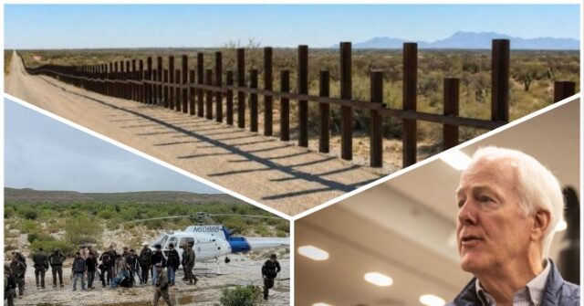 Sen. Cornyn Joins Texas Senate Democrat Nominee Talarico, Locals in Opposition to Trump’s Big Bend Border Projects