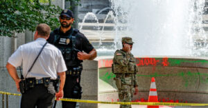 Woman Charged with Vandalizing War Memorial Says She ‘Wanted to Get the Nation’s Attention’