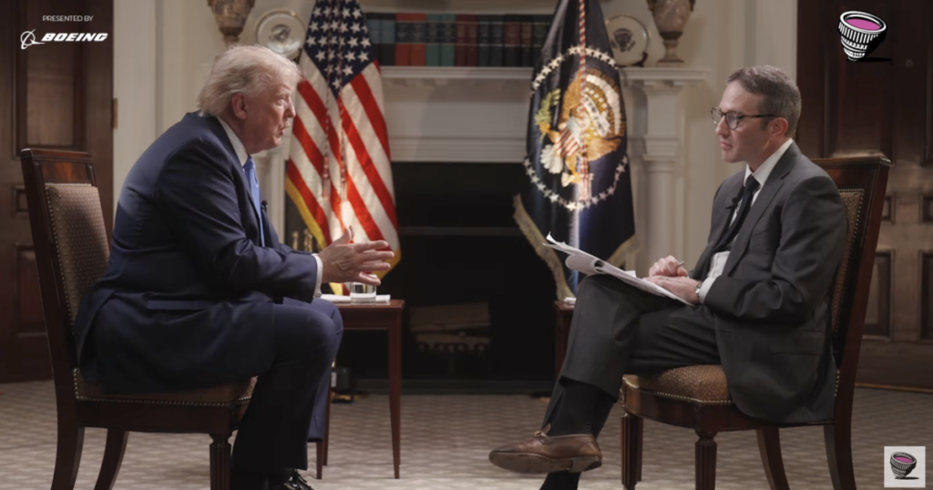 WATCH: Trump Declines to Back Thune for Another Term as Leader But Throws Total Support Behind Speaker Mike Johnson – Thune Responds!