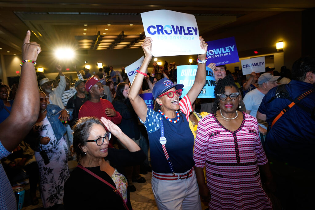 Crowley won't address supporters before final vote drop in Wisconsin