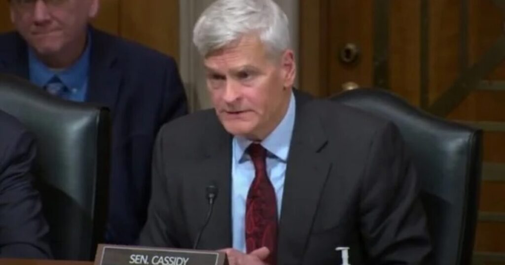 RINO Sen. Bill Cassidy Melts Down Over Trump Vaccine Overhaul — Whines President Has ‘No Expertise’ to Make Changes