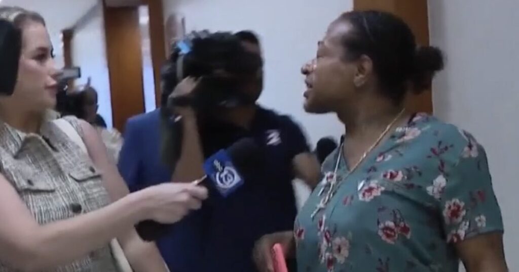WATCH: Unlicensed Trans Funeral Home Director Accused of Stealing $2.2M Estate and Keeping Organs in Bucket Confronted by Reporters in Court: “Im a Celebrity. Get Out of My Face B*tch”