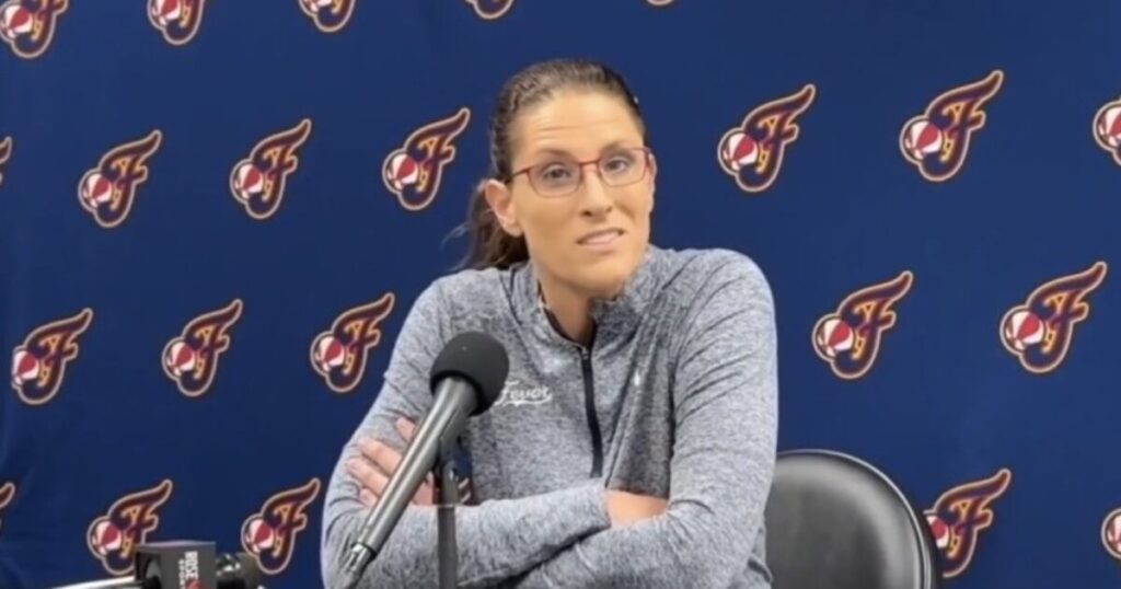 (VIDEO) Sophie Cunningham’s Ridiculous Coach Asked if Male Athletes Should Be Allowed in the WNBA – Says She’s “Not Educated Enough” and “Exclusion” is Not an Answer