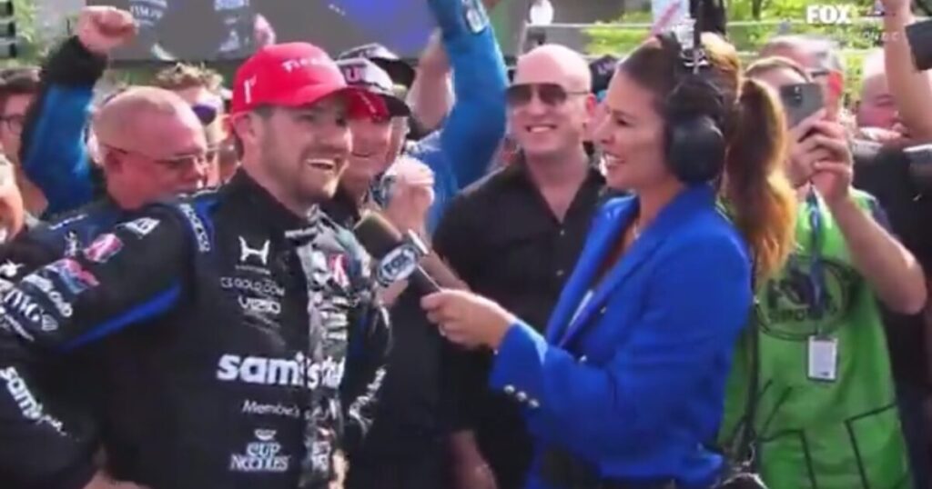 EPIC! Kyle Kirkwood Gives President Trump a Shoutout After Winning Freedom 250 Grand Prix (VIDEO)
