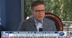 Speaker Johnson: “It’s a Race Between Common Sense and Crazy – You Better Not Bet Against House Republicans” – Predicts GOP Will Retain US House
