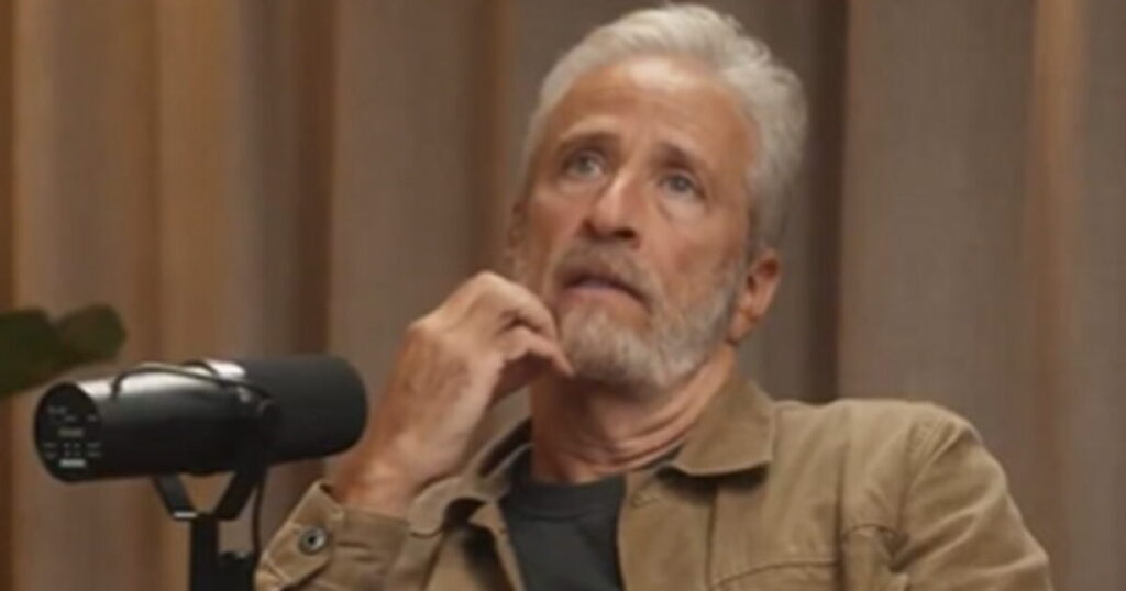 Watch Jon Stewart Squirm When Michelle Obama Asks Him if Comedy is ‘Helping or Hurting’ Right Now (VIDEO)