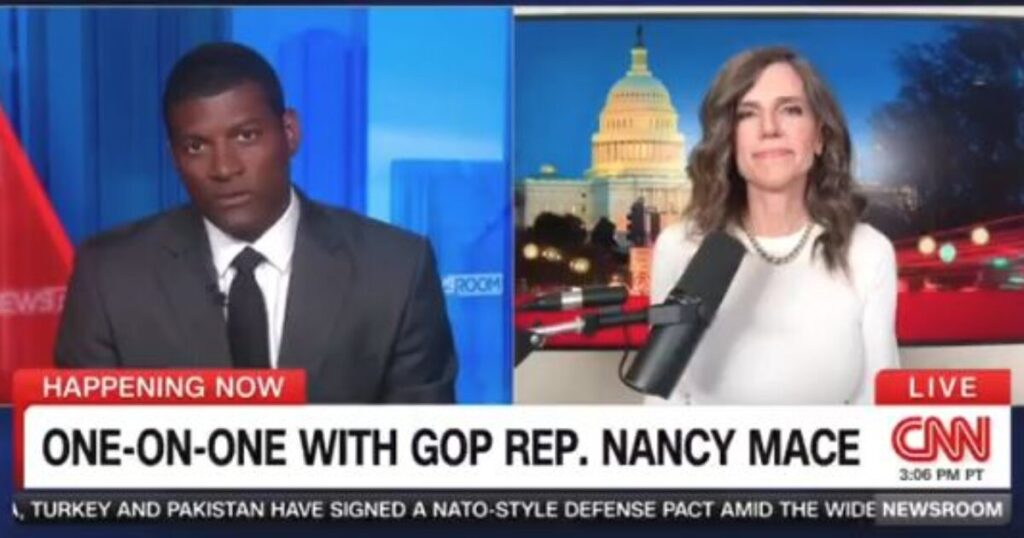 Rep. Nancy Mace Goes Off During CNN Interview: “A Six Year-Old Girl Does Not Get to Say If She Should Wear a Hijab or Not” (Video)
