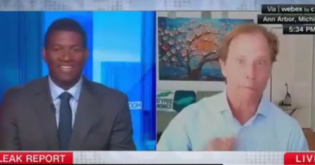 WATCH: CNN Economist Swallows a Fly Mid-Sentence and Keeps Talking About Jobs Numbers