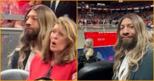 “ALL HAIL QUEEN ROYSHA”: Former NBA Star Royce White Storms Caitlin Clark’s Indiana Fever Game in Blonde Wig After WNBA Bans Biological Men From the Draft