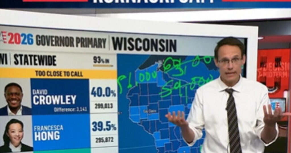 AWKWARD: NBC’s Data Guru Had No Idea What to Say to Audience as Voting SNAFUs Unfolded in Wisconsin (VIDEO)