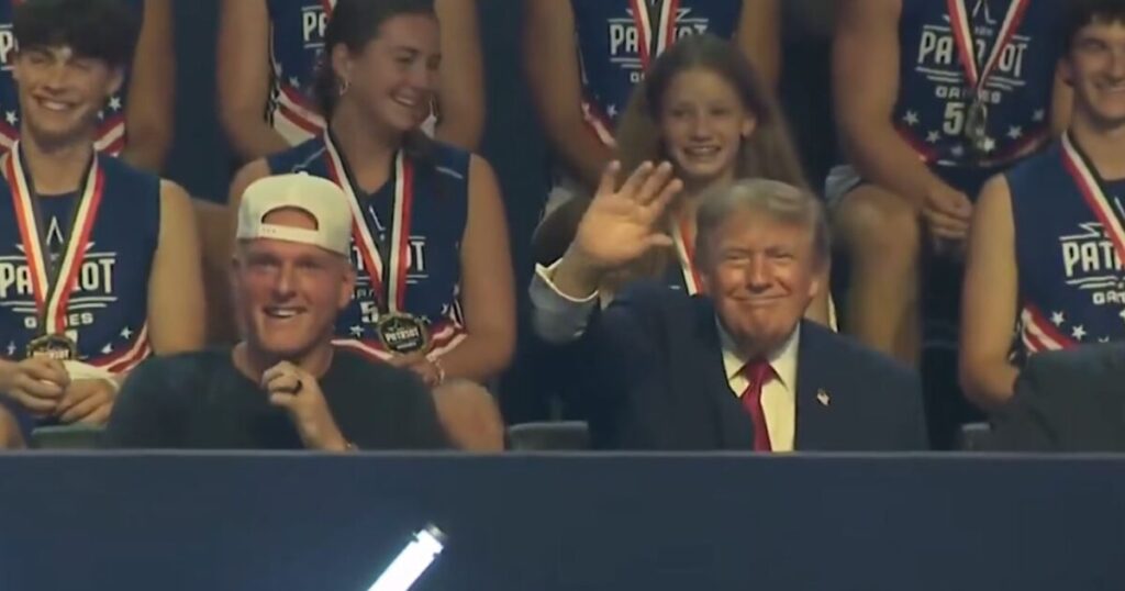 Leftists Melt Down as ESPN’s Biggest Star Hangs Out With Trump to Promote High School Athletes