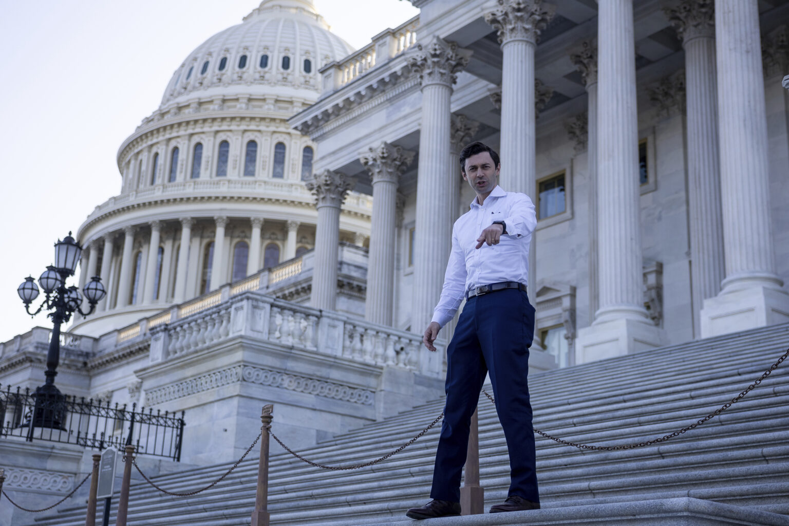 Ossoff presses GOP opponent Mike Collins on House Ethics probe