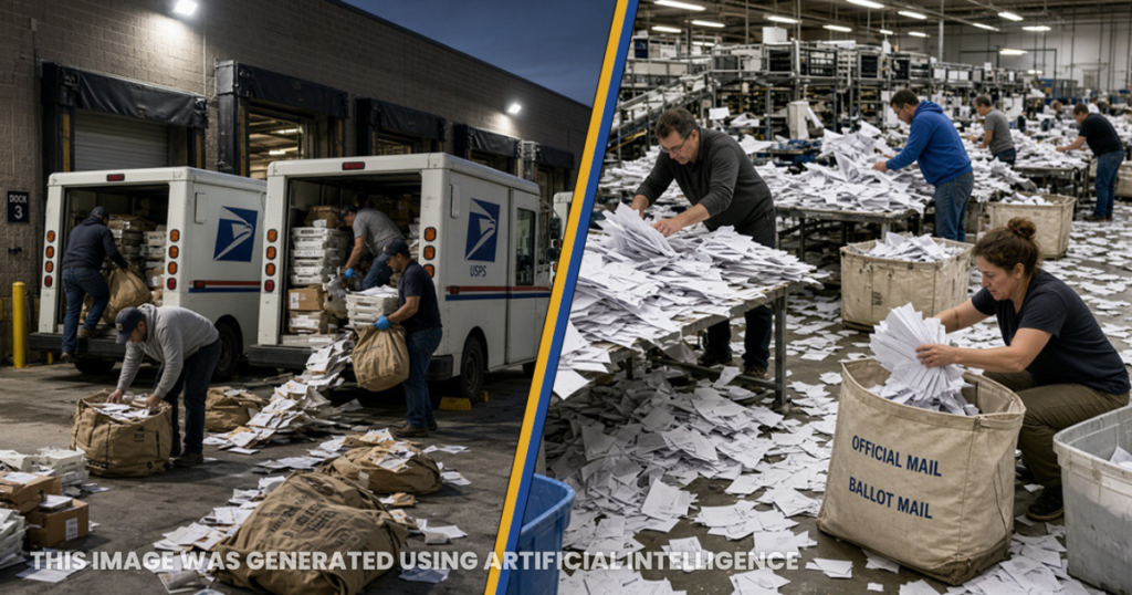 Leftist Defends Mass Mail In Ballots While Admitting The USPS Sucks