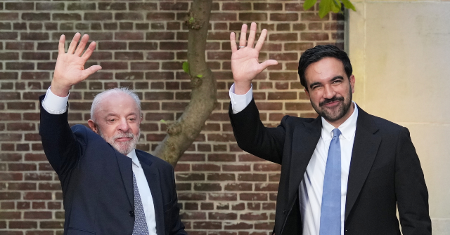 Reports: Brazil’s Lula da Silva to Meet with Zohran Mamdani, Bernie Sanders in New York