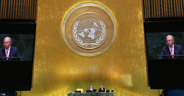U.N. Boss António Guterres Scolds America, Repeats Stale ‘Climate Crisis’ Talking Points in Final General Assembly Speech