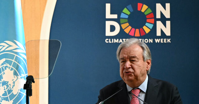 Nolte: U.N. Claims No Chance to Stop Global Warming, Still Wants $1.3 Trillion per Year