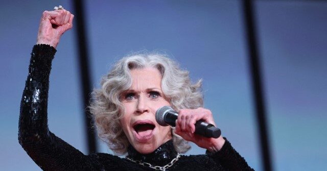 Jane Fonda Rants About ‘Tech Bros’ Oppressing Women: They Can’t Have Babies, so They’ll Make Robots and Force Us to Be ‘Tradwives’
