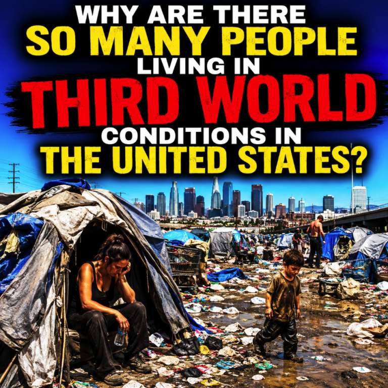 Why Are There So Many People Living In Third World Conditions In The United States?