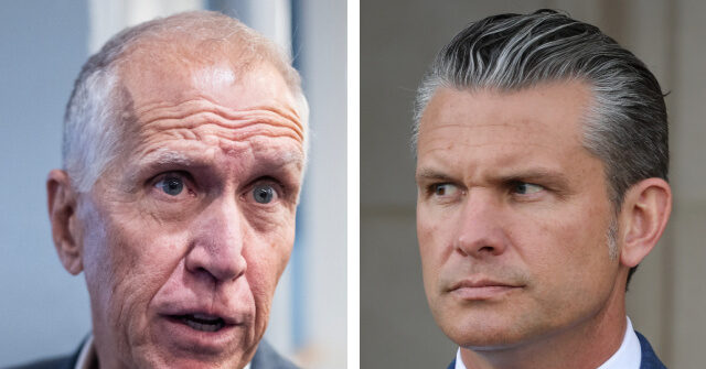Tillis Calls on Trump to Fire Hegseth Over ‘Inept Management’ of Military