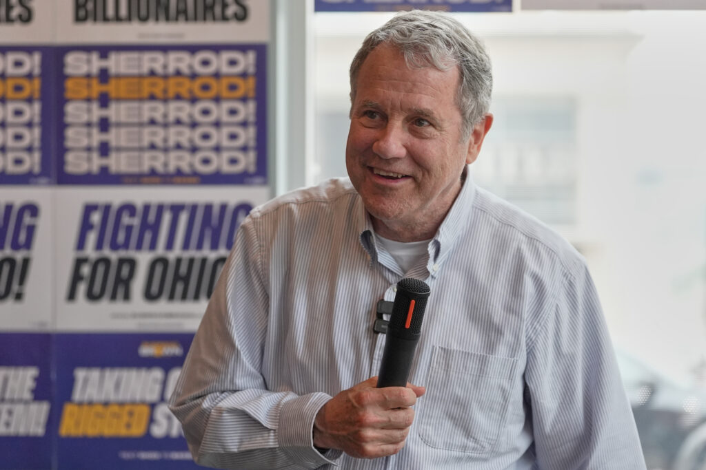 Sherrod Brown says Facebook ‘glitch’ cost campaign money, votes