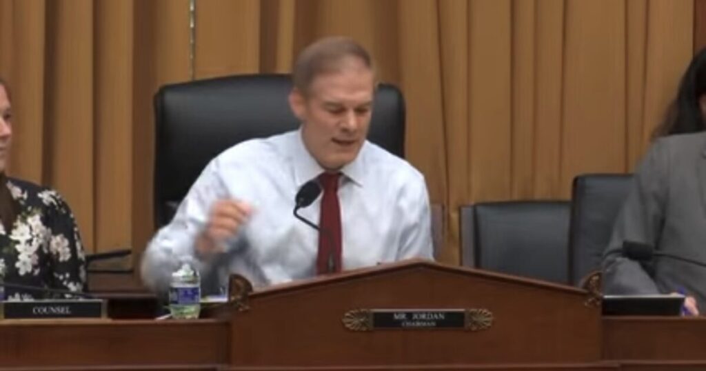 (VIDEO) Jim Jordan Says He Will Step Down as Judiciary Committee Chairman, Not Seek Oversight Committee Post