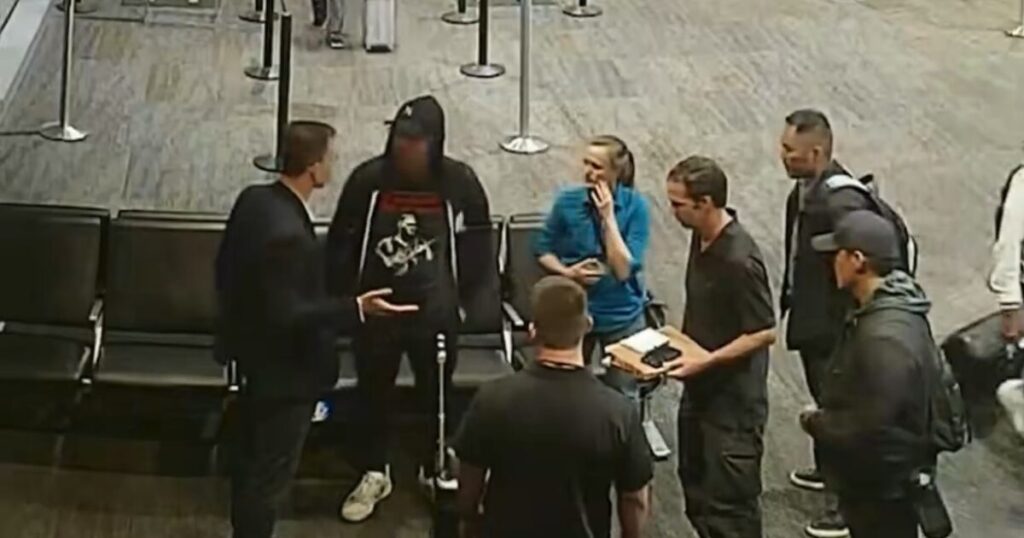 WATCH: Video Shows Moment FBI Agents Swarmed Swalwell and Seized His Electronic Devices at San Francisco Airport