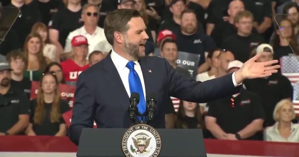 Heckler Forcefully Tossed Out of Vance’s Kansas Campaign Event For Senator Marshall (VIDEO)