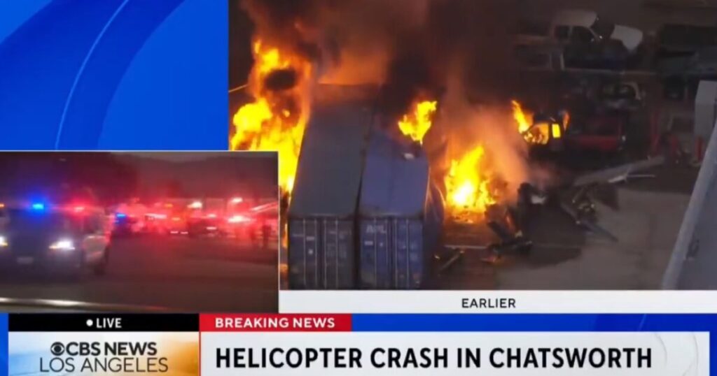 BREAKING: Horrifying Moment Los Angeles News Chopper Crashes In Giant Fireball During Live Shot – 3 DEAD (VIDEO)