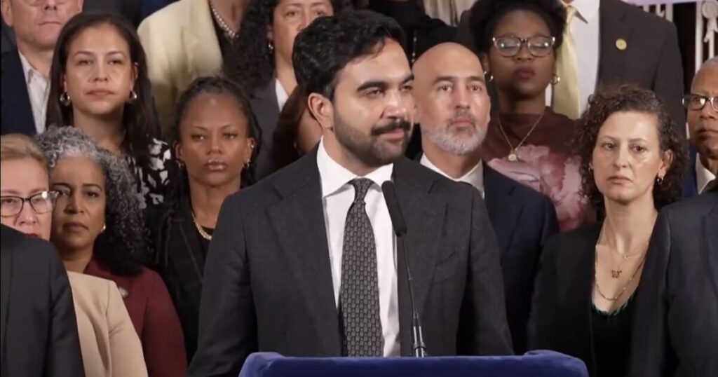 WATCH: Mamdani Says He’s Suing Trump Admin for Denying Green Cards to Welfare Leeching Aliens – “People Could Die”