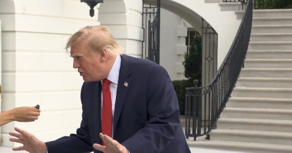 WATCH: “Quiet!” – Trump Nukes Reporter Asking About CNN Ban