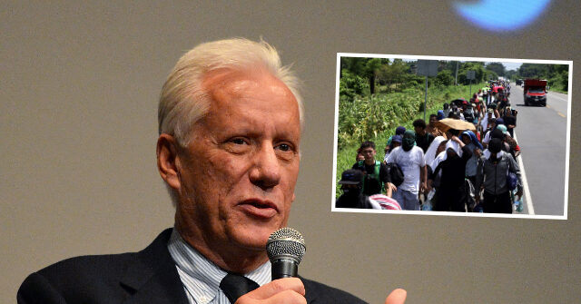 James Woods Sends Stark Warning to Voters as Migrant Caravan Heads to U.S. Border