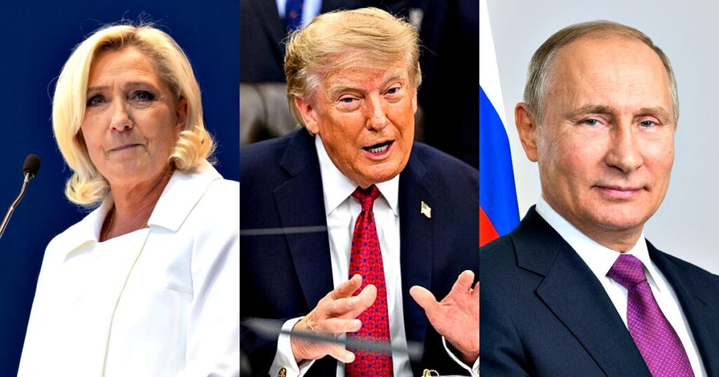 Rightwing Frontrunner in Next French Elections, Le Pen Praises Trump’s G20 Invitation for Russia’s Putin