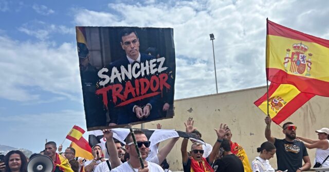 Watch — ‘SOS Ceuta Invaded,’ Spaniards Protest at City’s Border with Morocco