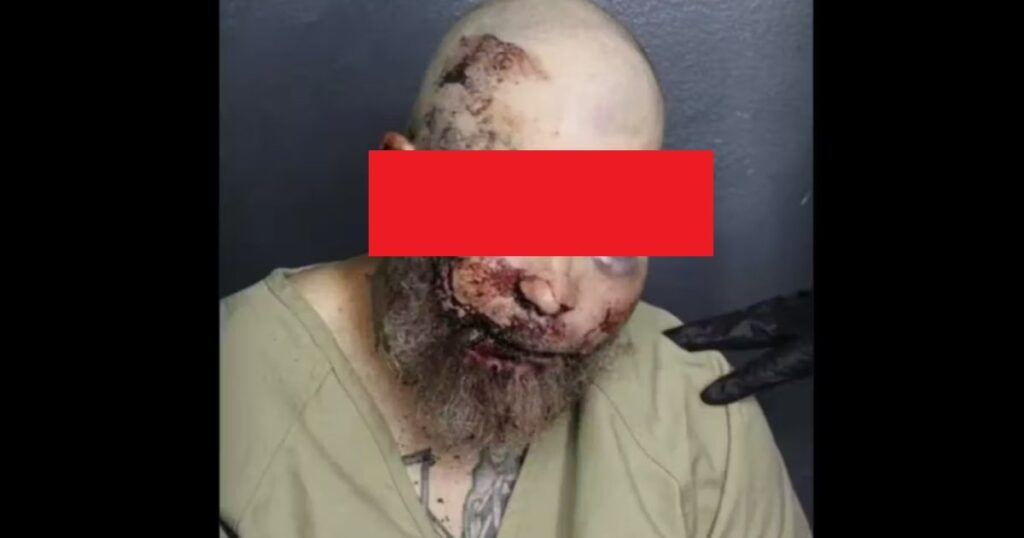 Whoa: Florida Man’s Mugshot After He Allegedly Tried to Fight Cop Tells the Story Itself