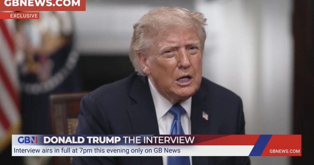 TRUMP REMEMBERS: President Warns Britain It Abandoned America During Iran War — Hints He Won’t Help Defend Britain if Argentina Moves on Falkland Islands