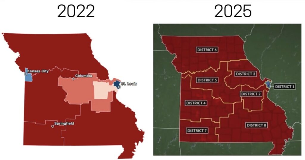CHAOS IN MISSOURI: Federal Judge Refuses to Block State Supreme Court’s Contempt Proceedings Against GOP Secretary of State — Even as He Follows Federal Map Order