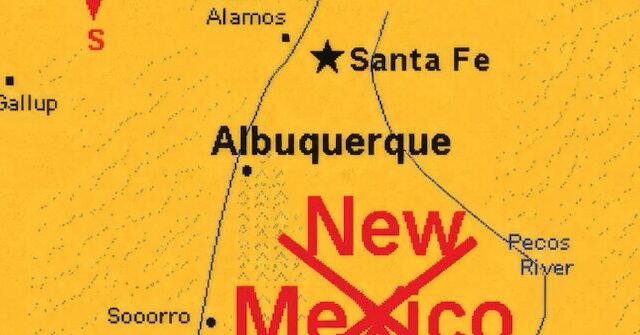President Trump Posts Map Renaming New Mexico to New America